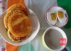 Illustration of how to make milk-flavored corn cakes 8