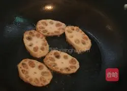 Illustration of how to make shrimp paste and lotus root cake 13