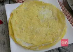 Illustration of how to make hand-caught egg pancakes 13