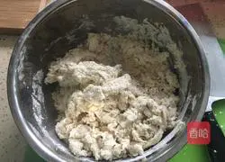 Illustration of how to make cabbage and pork dumplings 1