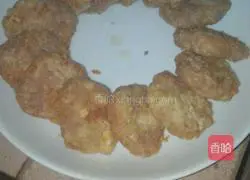 Illustration of how to make fried meat patties with tomato sauce 7