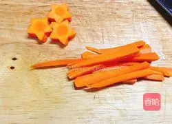 Illustration of Korean spicy sauce fried noodles 3