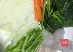 Assorted fried noodles Illustration of how to do it 1