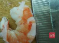 Illustration of how to make shrimp and chili fried rice 1