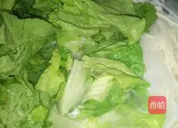 Illustration of how to make noodles with scallion oil 5