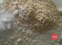 Illustration of how to make oatmeal steamed buns 1