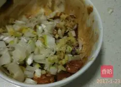 Illustration of how to make cabbage dumplings 3