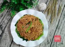 Illustration of how to make fried noodles 6