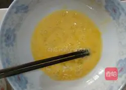 Illustration of how to make bean and egg pancakes 2