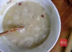 Illustration of how to make curry beef patties 2