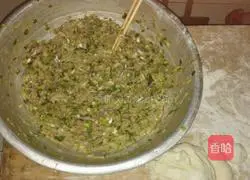 Illustration of how to make mackerel dumplings 3