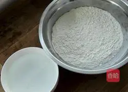 Illustration of how to make green onion pancakes 2