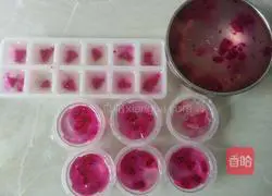 Pitaya Water Xinxuan Cake Recipe Illustration 5