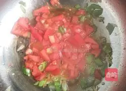 Illustration of how to make tomato and egg soup (pimple soup) 9