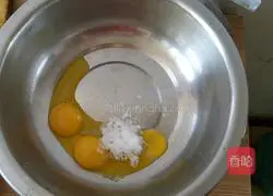 Illustration of how to make Changbai cake, also known as beef tongue cake 1