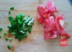 Illustration of how to make tomato and egg noodles 2