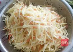 Bird's Nest Potato Cake Recipe Illustration 1