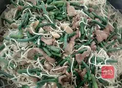 Illustration of how to make steamed noodles 1