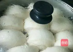 Illustration of how to cut steamed buns 13