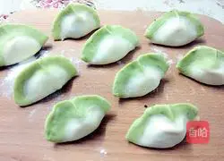Illustration of how to make cabbage dumplings 10
