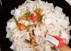 Illustration of how to make fried noodles 12