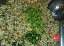 Assorted Egg Fried Rice Recipe Illustration 7