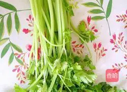 Sesame leaves Illustration of how to make noodles 4