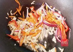 Lotus Leaf Fried Rice Recipe Illustration 7