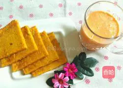 Illustration of how to make carrot, egg and scallion pancake 11