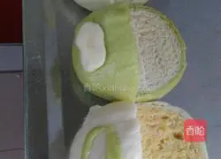 Flower steamed buns Illustration of how to do it 15