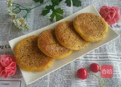 Illustration of making glutinous rice pancakes 7