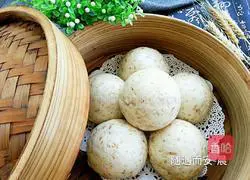 Milk oatmeal steamed buns recipe 14