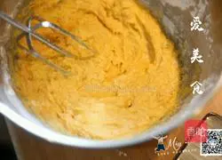 Sun Golden Pumpkin Cake Illustration of how to do it 3