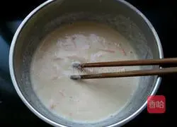 Illustration of how to make bean dregs cake 7