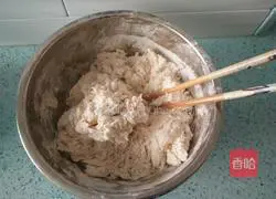 Illustration of how to make scallion pancakes 1