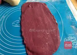 Illustration of how to make two-color steamed buns 9