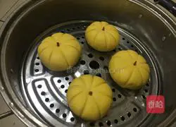 Illustration of how to make steamed pumpkin cake 10