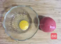 Illustration of how to make tomato and egg dumplings 1