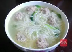 Illustration of how to make clear soup dumpling noodles 4