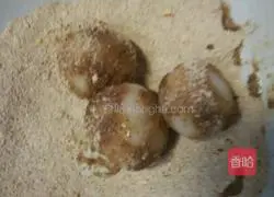 Illustration of making glutinous rice balls 8