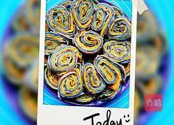 Colorful vegetable pancake recipe 12