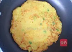 Illustration of how to make carrot and potato cake 12 