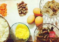 Illustration of how to make slap fried rice 1