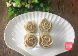 Illustration of how to make rose dumplings 7