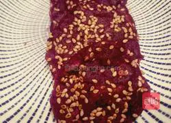 Illustration of how to make pan-fried purple potato cake 12