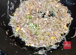 How to make cabbage fried rice Illustration 7