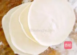 Illustration of how to make eggplant and pork dumplings 5