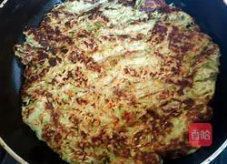 Illustration of how to make cumin and white radish pancakes 7