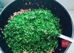 Illustration of how to make handmade pork and leek dumplings 6