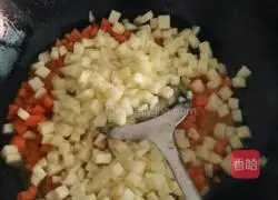 Illustration of how to make beef fried rice 2